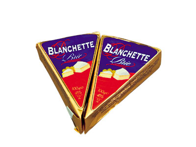 Blanchette Brie meki sir sa belom plesni 45%m.m. 100g
