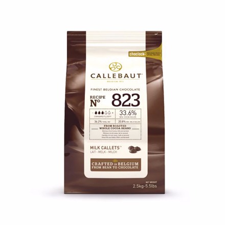 Mlečna čokolada 33,6/21,8% 2,5kg