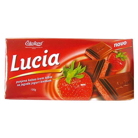 LUCIA čokolada Jagoda-Jogurt
