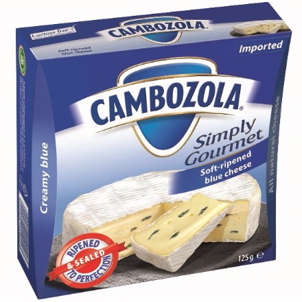 CAMBOZOLA Ekstramasni meki sir sa plavom plesni 70% m.m. 125g