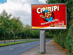 Cipiripi billboard campaign